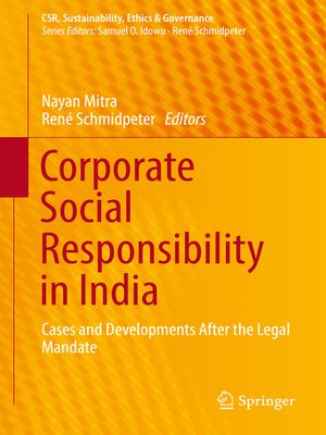 cover image of Corporate Social Responsibility in India